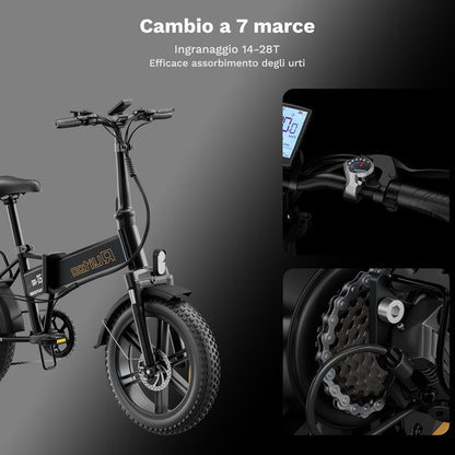 Ruitoo E20 PRO Vélo Électrique Pliant